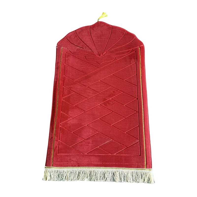 Soft Jhhjhgh Muslim Collectible Area Rugs Or Blanket Foldable Prayer Mat For Birthday Eid Ramadan