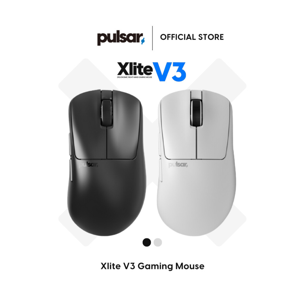 ใหม่! เมาส์ [MOUSE] Pulsar Xlite V3 Wireless Gaming Mouse