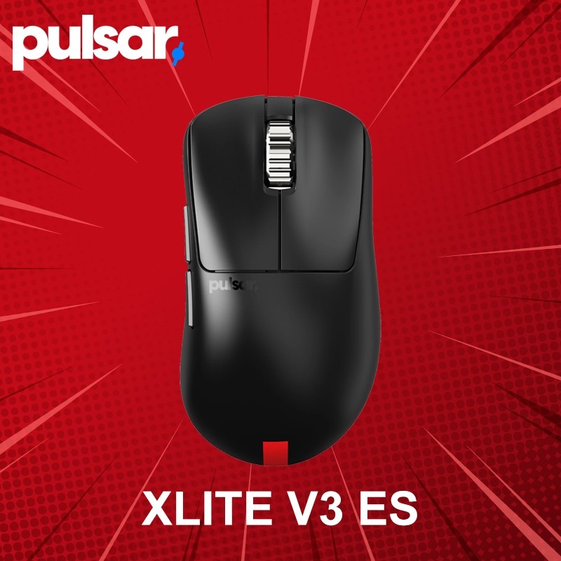 เมาส์เกมมิ่งไร้สาย Pulsar Xlite V3 eS ประกันศูนย์ 2 ปี