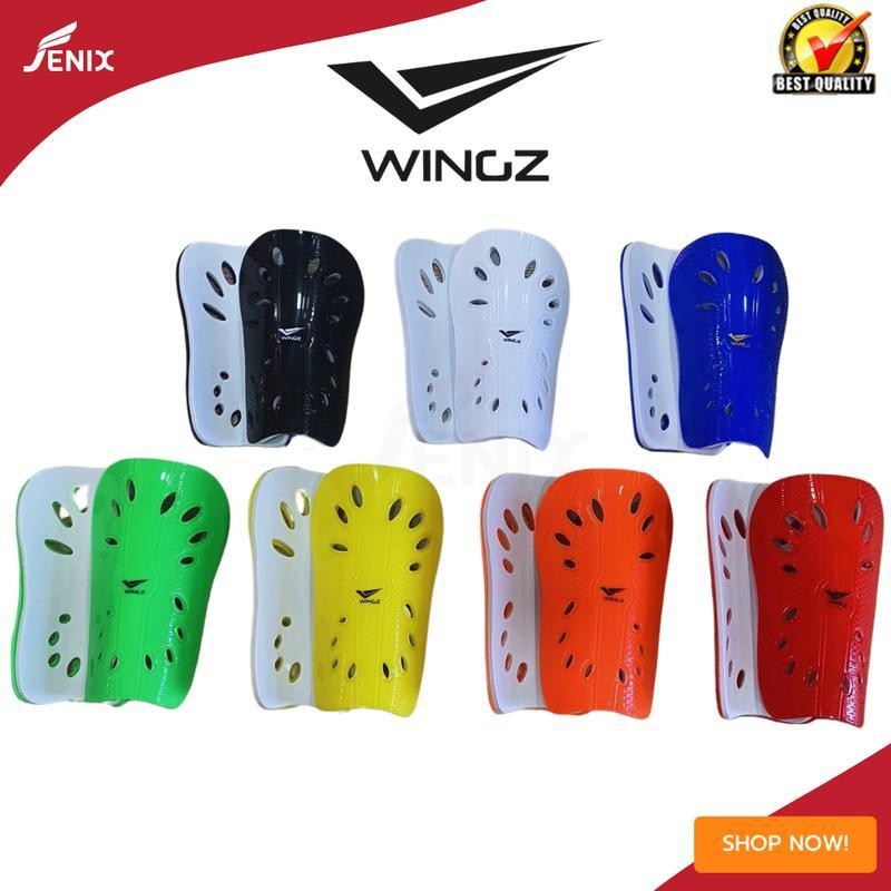 สนับแข้ง Wingz รุ่น FG02 มีขนาด S,M ไม่มีสายรัด