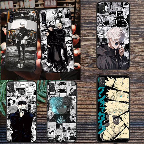 นุ่มสีดํา Vivo Y73S S7E Y73 V21E 4G Y70S Y51S Y70T T1 4G Y10 4G Y01 Y36 5g Y22s Jujutsu Kaisen Gojo 