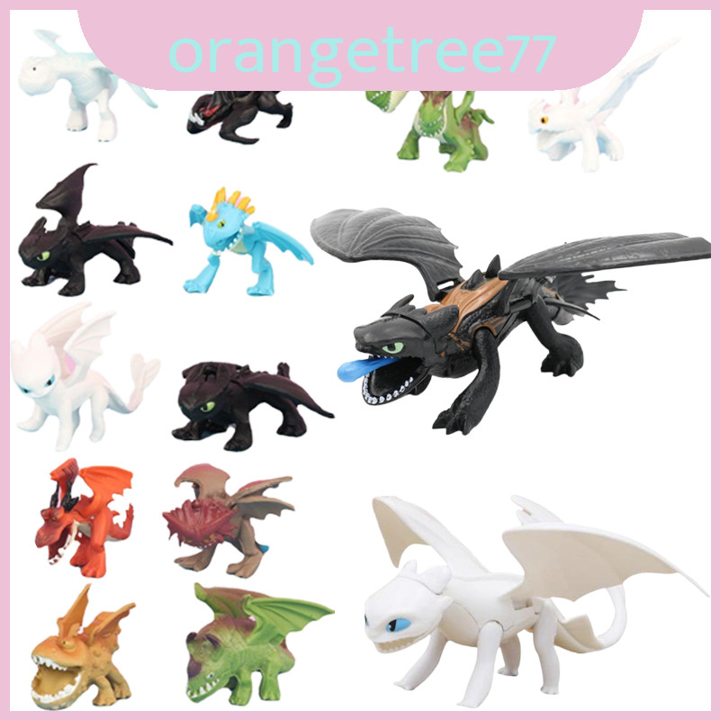 How Train To Your Dragon Doll Figure Movable Mini Dragon Play สําหรับจินตนาการ
