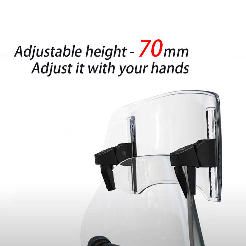 Δ สำหรับ Honda 1800 F6c Gl1800 Goldwing F6b รถจักรยานยนต์กระจกหน้า