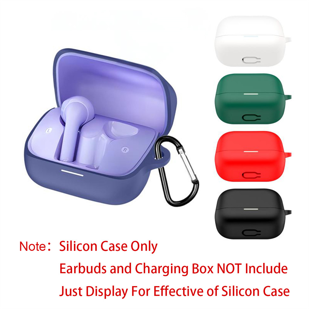 สําหรับ Anker Soundcore K20i ล้างทําความสะอาดได้ป้องกันฝุ่นปลอกหูฟังกันลื่นเคสป้องกัน