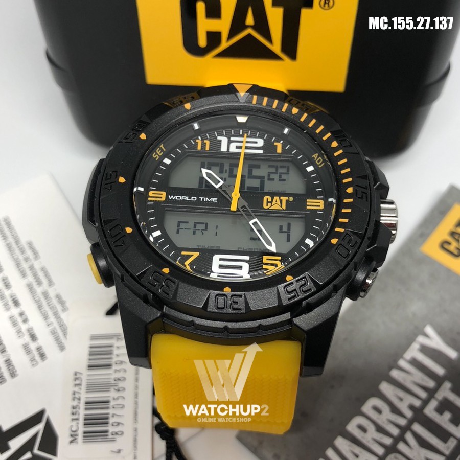 นาฬิกาข้อมือ CAT Caterpilar BASECAMP YELLOW MC.155.27.137