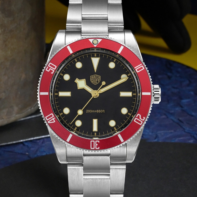 [Pre-order][ควอตซ์] Watchdives WD7922 (BB54) 37MM BGW9 AR Dome Sapphire 120C VH31 200M