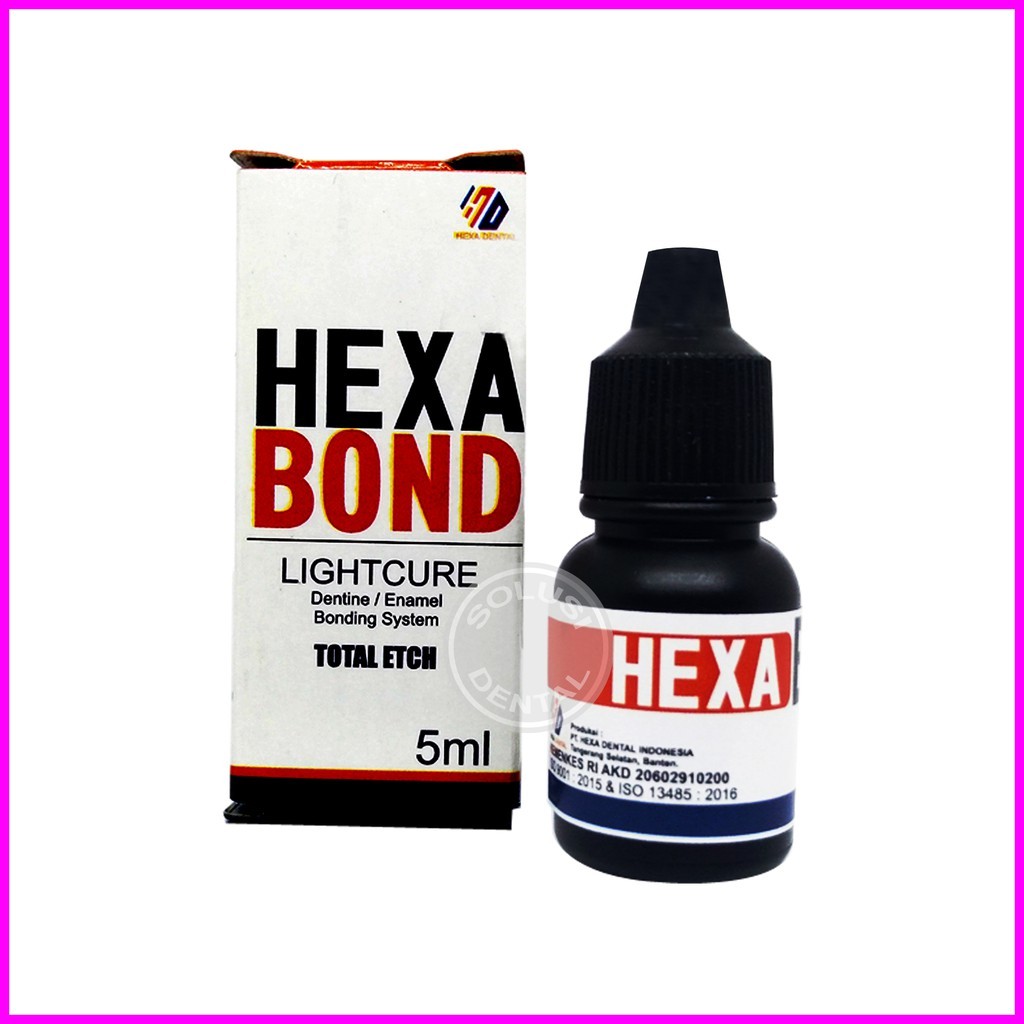 ในสต็อก bonding dental Hexabond primer hexa bonding 5ml