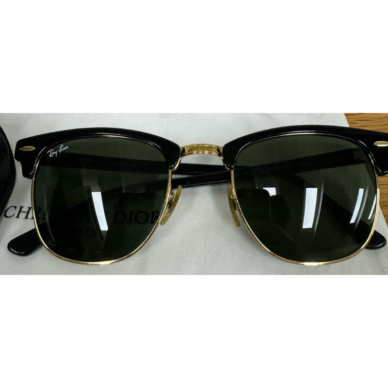 〈 มือสอง 〉 แว่น Rayban  Clubmaster | ส่งต่อ 2,000 บาท (ปกติ 7,900 บาท)