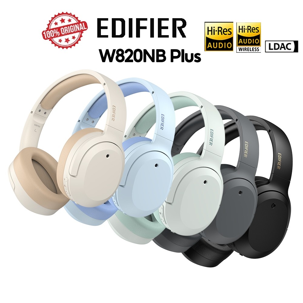 Edifier W820NB/W820NB Plus หูฟังครอบหูตัดเสียงรบกวนไร้สาย