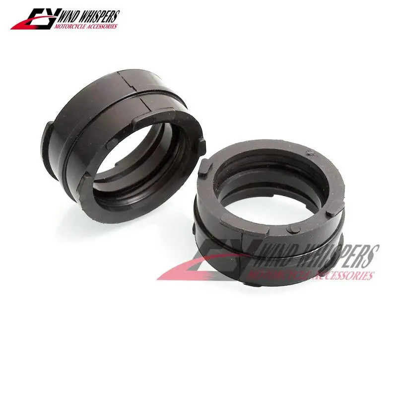 2XPCS รถจักรยานยนต์กาวท่อเชื่อมต่อคาร์บูเรเตอร์อินเทอร์เฟซสําหรับ Honda VTR 250 MC20 VTZ 250 VT250F 