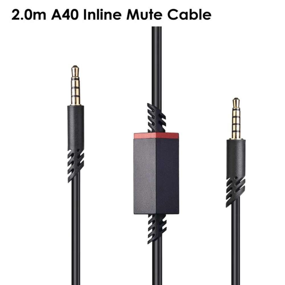 เปลี่ยนสายหูฟังสําหรับ Astro A10 A30 A40 A40TR A50 หูฟังสําหรับเล่นเกมสายสัญญาณเสียงสายต่อสายแปลงคอน