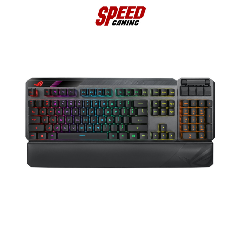 ASUS GAMING KEYBOARD ROG CLAYMORE II WIRELESS RGB BLUE SW MECHANICAL By Speed Gaming
