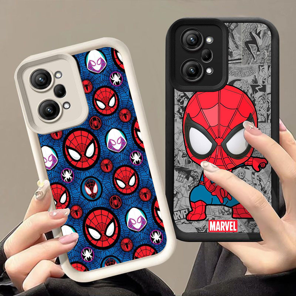 ปลอกสําหรับ Xiaomi Redmi 13X หมายเหตุ POCO X5 F6 13 12 F5 Pro Turbo 3 5G Q-27 Spiderman