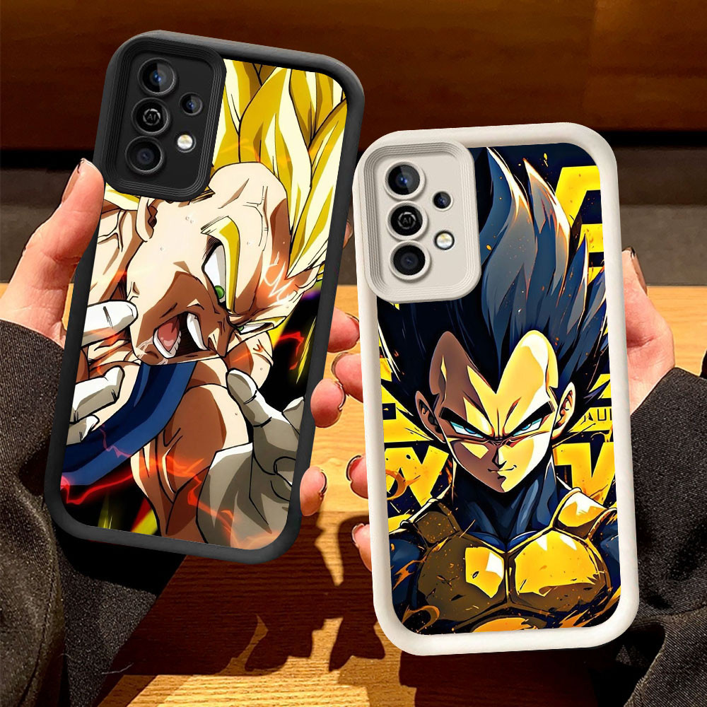 O-13 Dragon Ball Vegeta Casing สําหรับ Samsung Galaxy A53 A52 A72 A52S A73 S25 Ultra 5G สีดําและสีขา