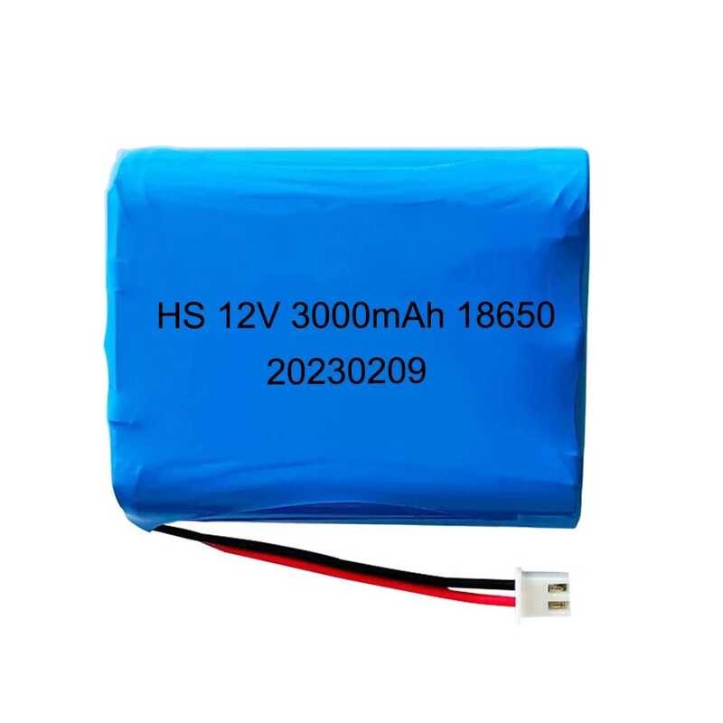 ▥ 12V 18650 3000Mah แบตเตอรี่โทรศัพท์แพ็ค Monitor กล้องวงจรปิดแบตเตอรี่12.6 V 11.1V ชาร์จ18650แ