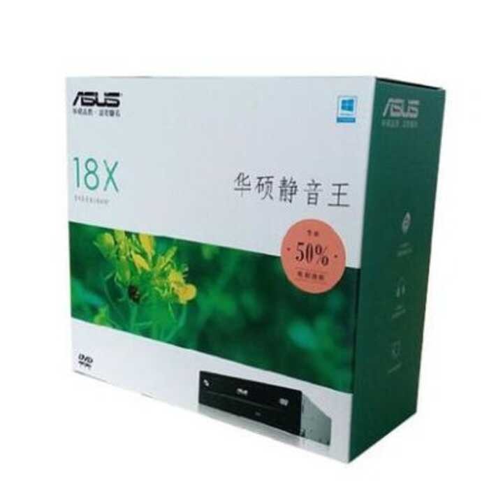 Asus AsusDVD-E818A9T Silent King Serial Port เดสก์ท็อป SATA DVD Optical Drive Box Pack เหมาะสําหรับ
