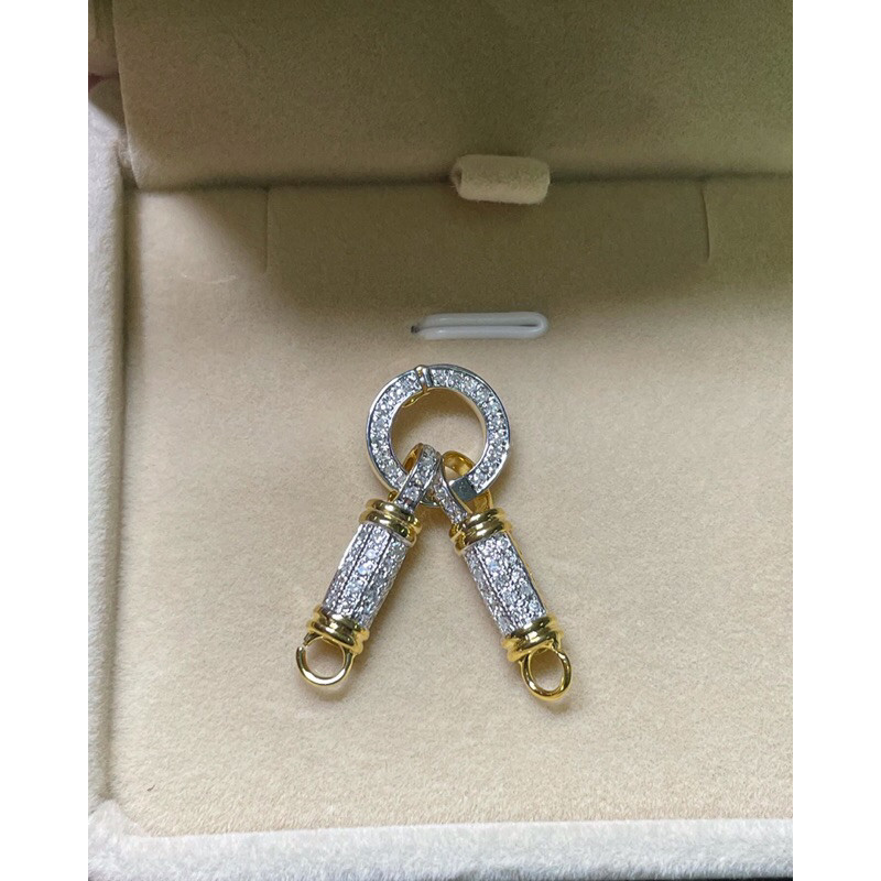 ผ่อน0% ขั้วเพชร ทองแท้ 9k