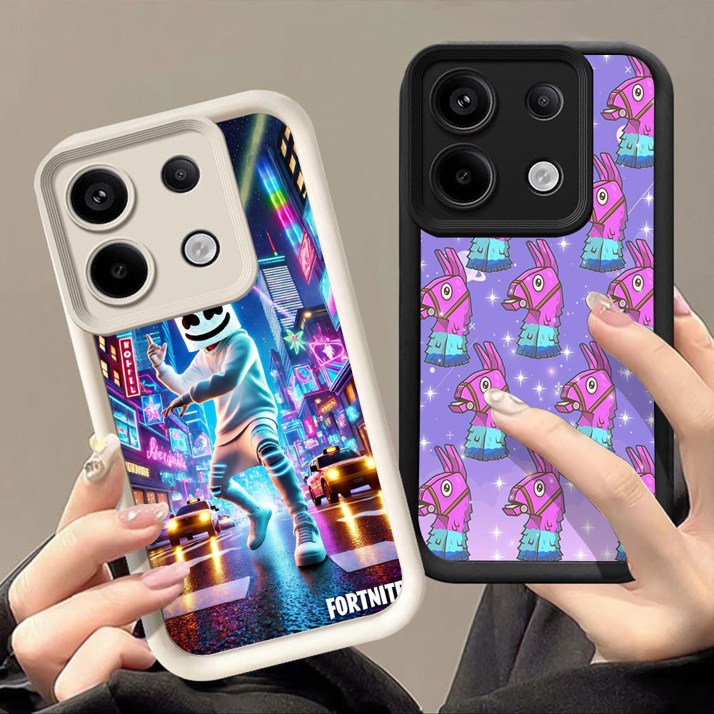 เคสสําหรับ Xiaomi Redmi Note POCO M6 X6 X7 14 13 Pro Plus 5G Q-78 Fortnite เกม
