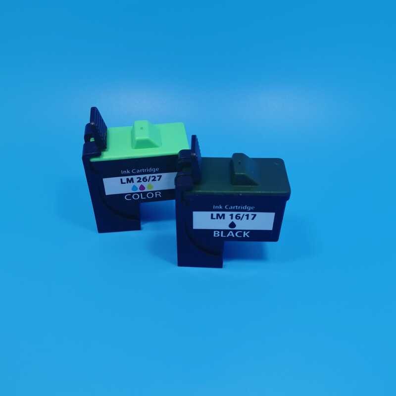 เปลี่ยนตลับหมึกสำหรับ Lexmark f 16 26 LM16 LM26 Z13 Z23 Z600 Z605 X1100 X115