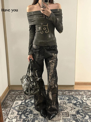 อเมริกันสาวร้อนการออกแบบความรู้สึกหลามหนังพิมพ์ไมโครบานกางเก…