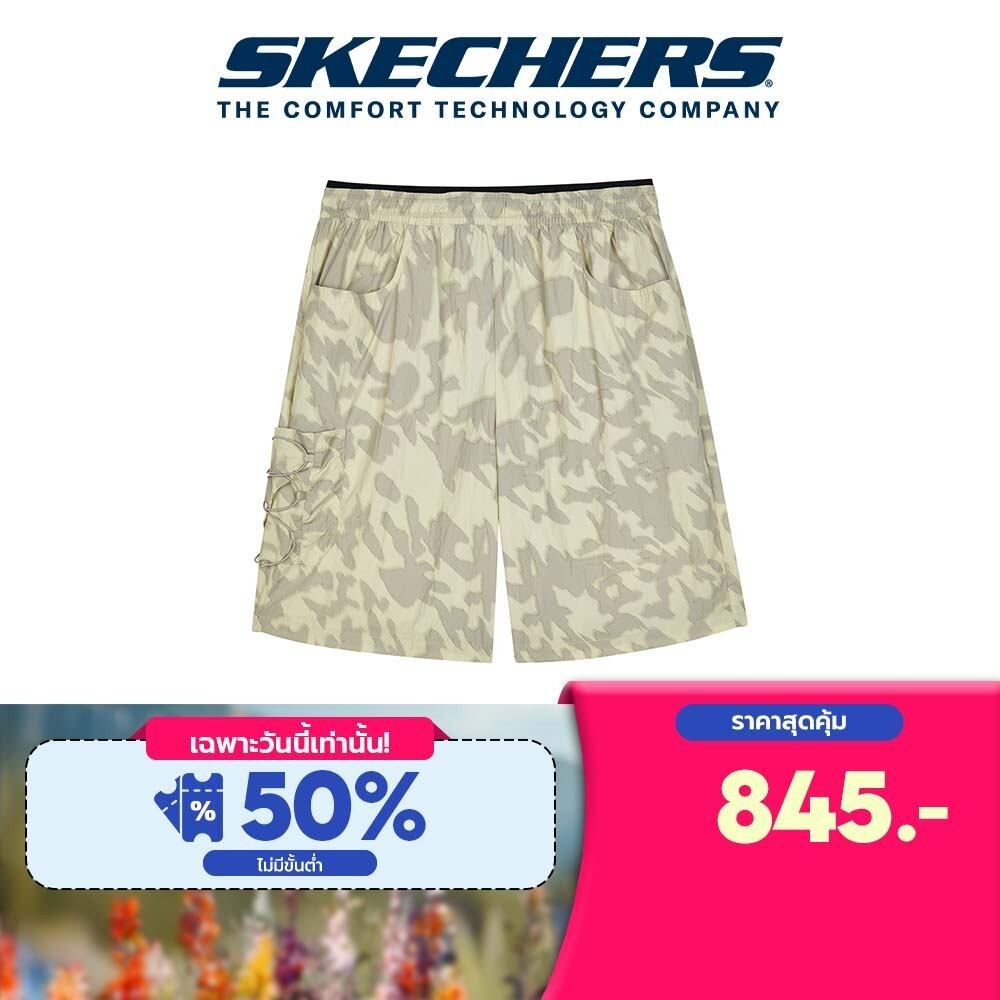 Skechers สเก็ตเชอร์ส กางเกงขาสั้นผู้ชาย Men GO Trail Shorts - L224M028-0405