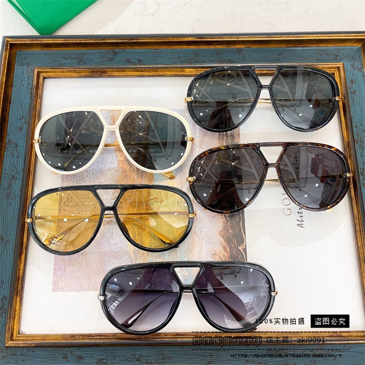 JL9G B-V 24New Fashion Toad Sunglasses Star Women's Face-Looking Small SunglassesB-V1274S