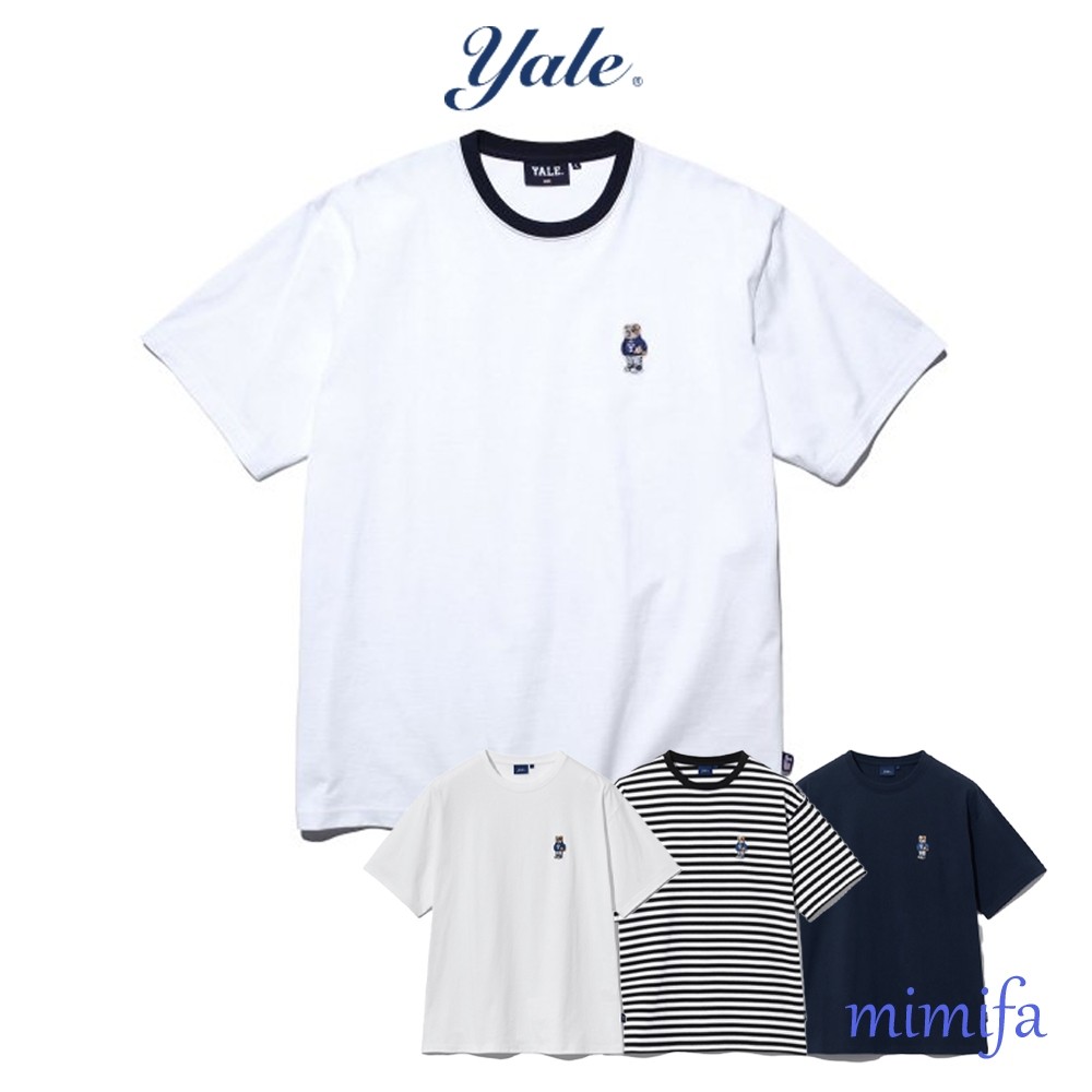 ♞,♘,♙Yale (24SS) EMBROIDERY UNIVERSITY DAN TEE XM