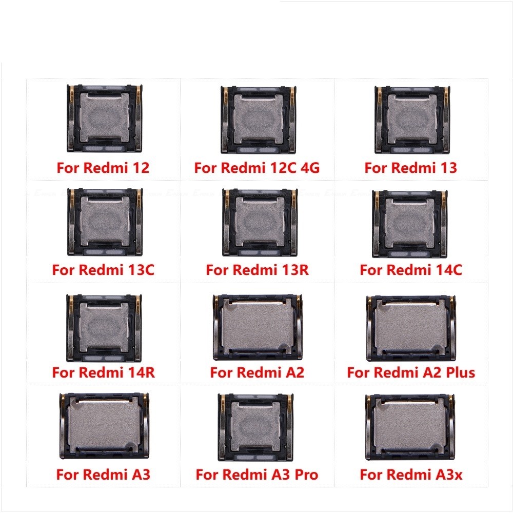 หูฟังด้านบนสําหรับ Xiaomi Redmi 12 12C 13 13C 13R 14C 14R A3x A2 A3 Plus Pro 5G 4G หูฟัง Flex