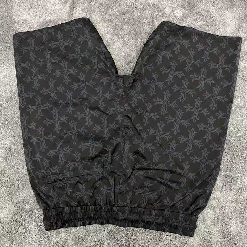 Slim Chrome Hearts2025 ฤดูร้อนกางเกงขาสั้นห้าจุดผู้ชายหรูหราใหม่กีฬากางเกงชายหาด - รูปที่ 5