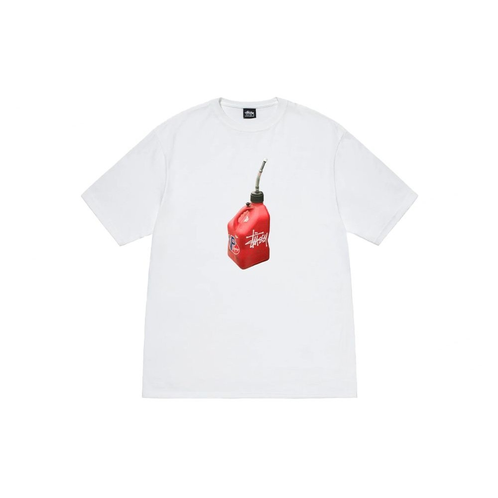 ♞Stussy Fueled Tee White Unused XM