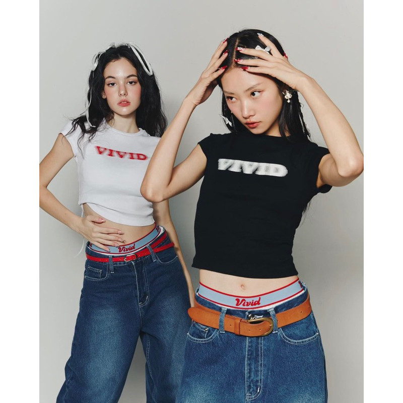 New Vividvibe.co - Vivid Baby Tee เสื้อยืดครอป