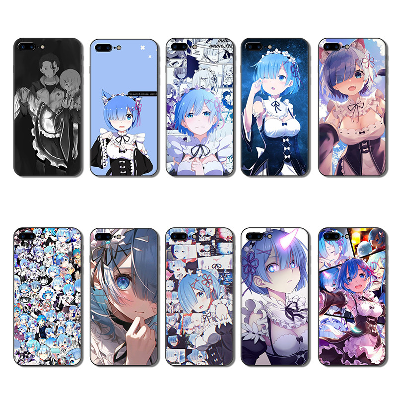 เคสโทรศัพท์สีดําแฟชั่นสําหรับ OPPO F1s F1 Plus f5 f7 f9 f11 Pro Neo 9 R9S GR55 Rem อะนิเมะฝาครอบ