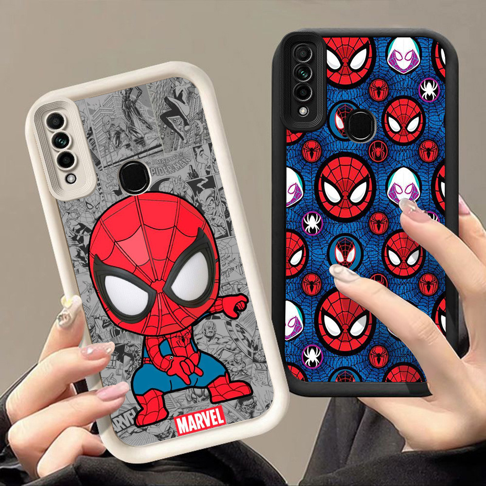 สําหรับ OPPO Reno A53 3 F15 A31 A33 A91 A53S Realme C17 C85 Pro 7i Q-27 Spiderman