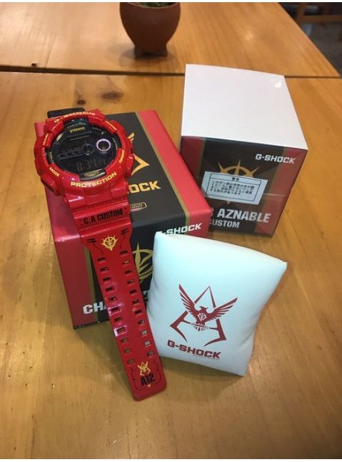 G-Shock x GUNDAM CHAR AZNABLE Limited