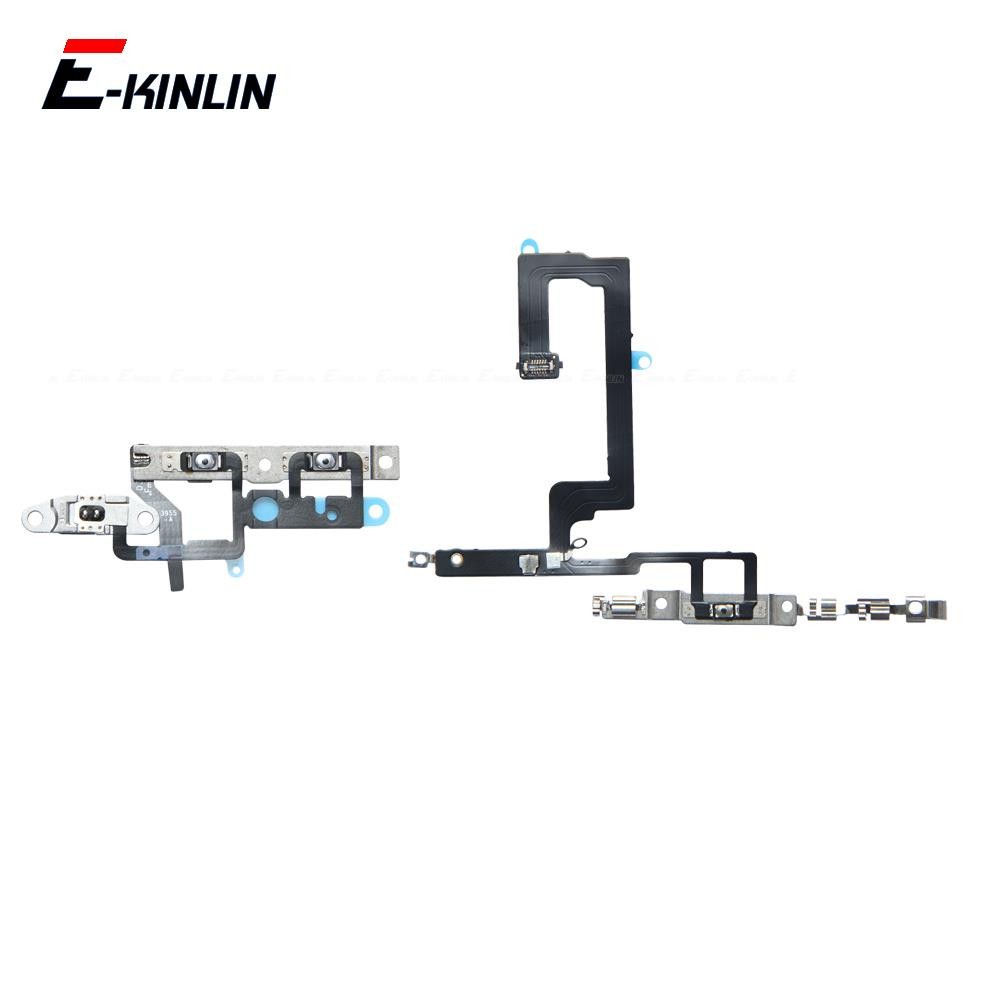 สวิทช์เปิดปิดปุ่ม Flex Cable Ribbon สําหรับ 15 14 Plus Pro Max Mute Silence Volume ปุ่มอะไหล่ซ่อมกุญแจ