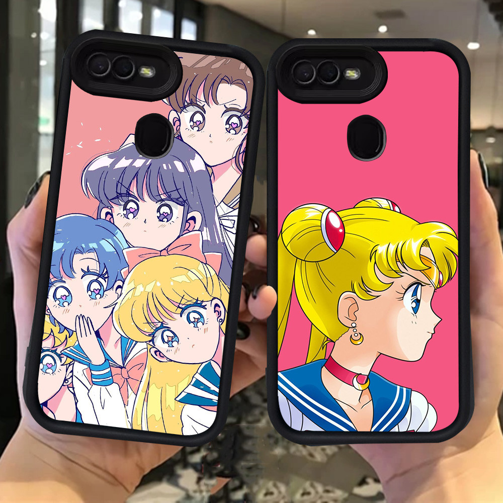 S-41 เซเลอร์มูนสําหรับ OPPO A5 A7 A7n A12E A5S A12 A12S A3S Realme C1 ฝาครอบ