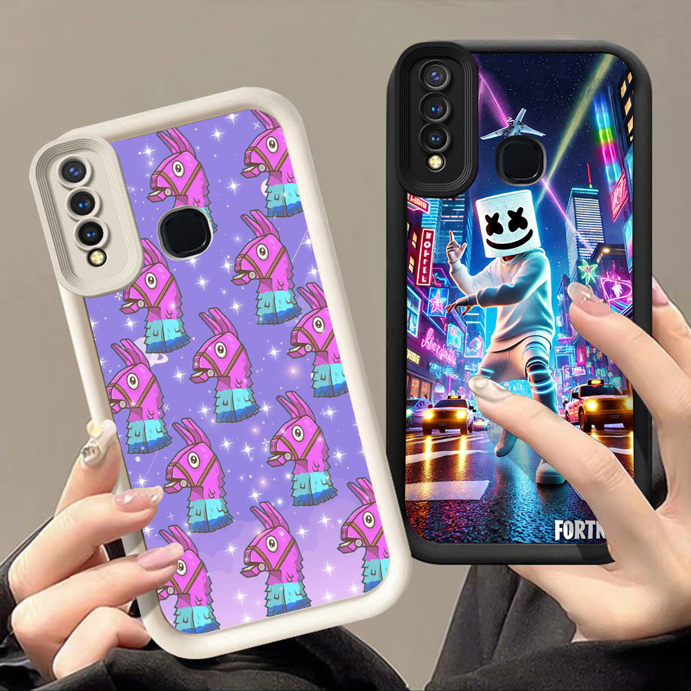 เคสสําหรับ VIVO Y93 Y15 V15 Y12 Y50 Y17 Y91 Y95 Z1 V9 Y91C Y30 Y30i T1 5G Y91i Y19 Pro Q-78 Fortnite