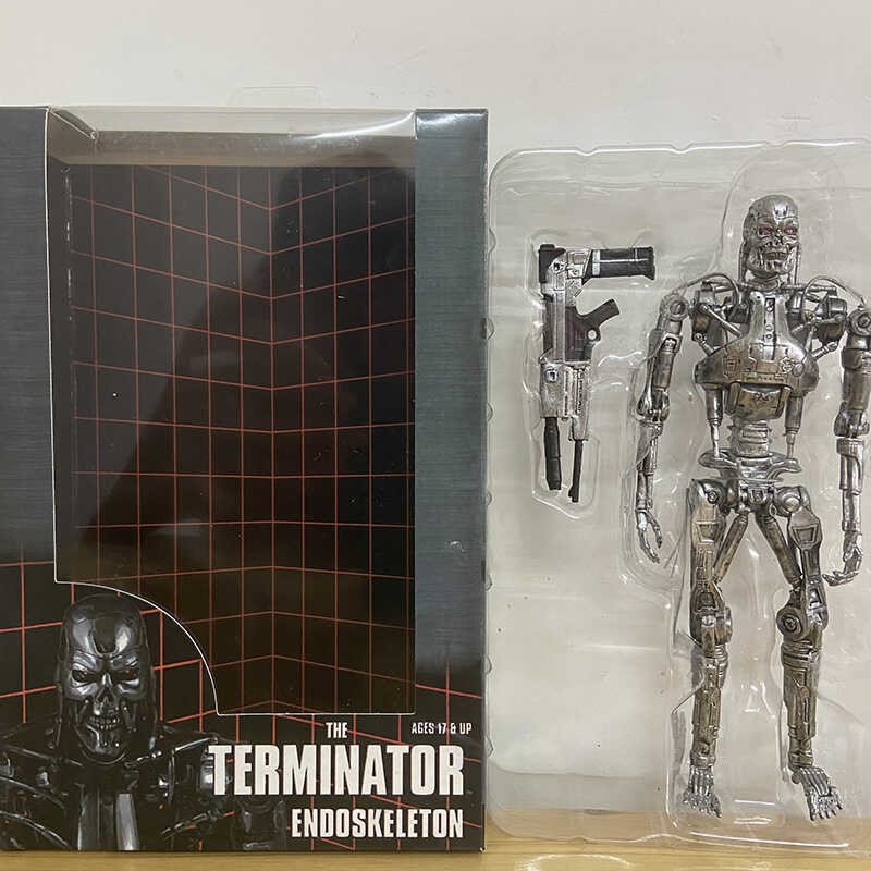◆ NECA Terminator T-800 T-1000 Endoskeleton พีวีซีแอคชั่นหุ่นคอลเลกชั