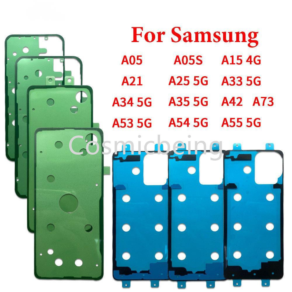 SAMSUNG Original กาวสติกเกอร์ฝาหลังแบตเตอรี่กาวเทปสําหรับSamsung A05 A05S A15 4G A21 A25 A33 A34 A35 A42 A53 A54 A55 A73 5G