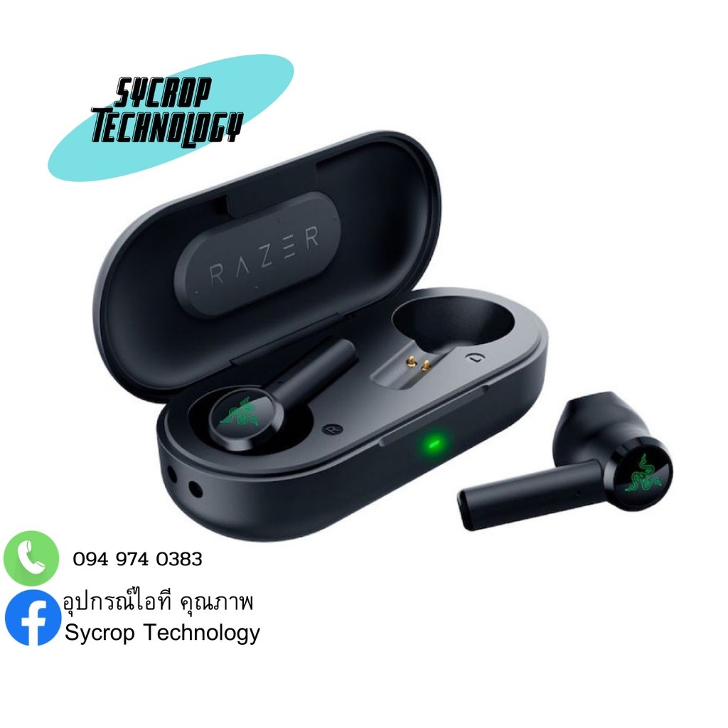 หูฟังไร้สายเรเซอร์ Hammerhead True Wireless X สำหรับเกมมิ่งและใช้งานทั่วไป
