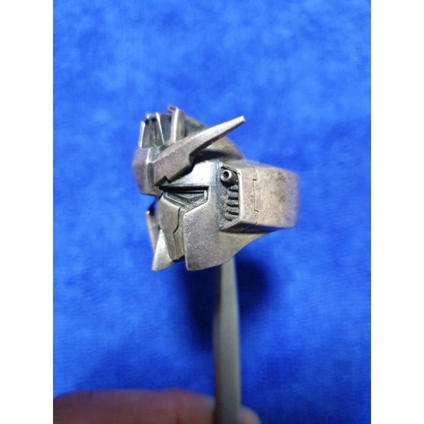 Gundam Z( zeta gundam) แหวนเงินแท้100% มือสอง