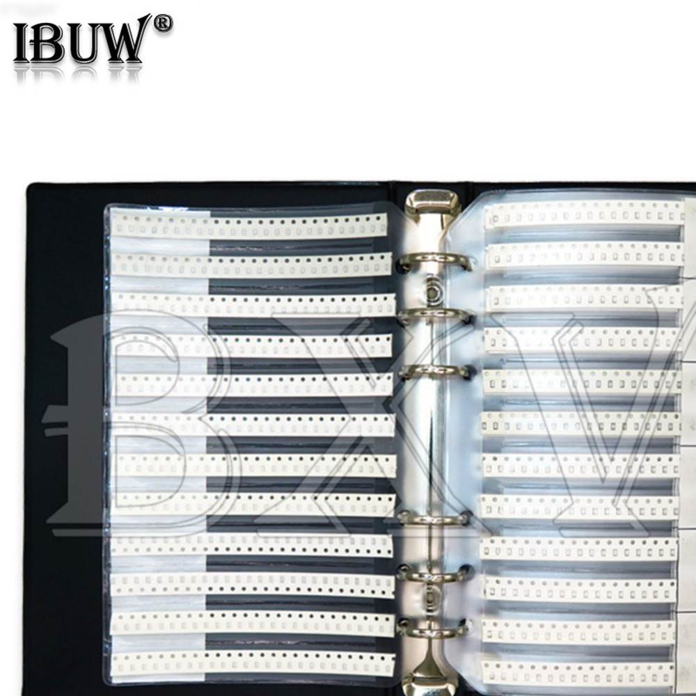 Smd ตัวอย่างหนังสือ 550PCS 1100PCS 1300PCS 1900PCS 2100PCS 2600PCS 0402 0603 0805 1206 Stackup Induc