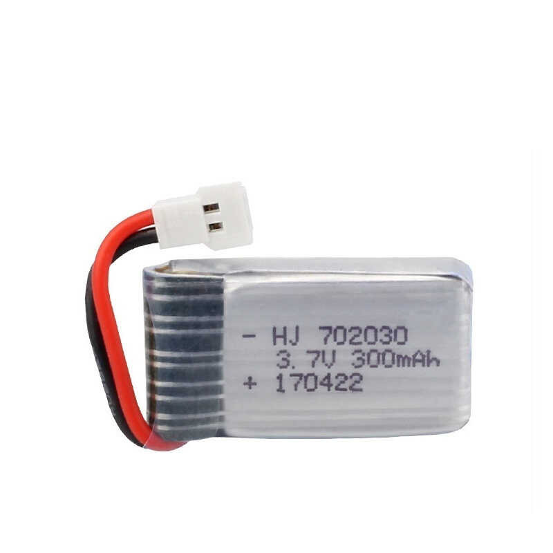 Δ แบตเตอรี่ลิเธียม 3.7V 300Mah สำหรับ Udi U816 U830 F180 E55 Fq777 Fq17w