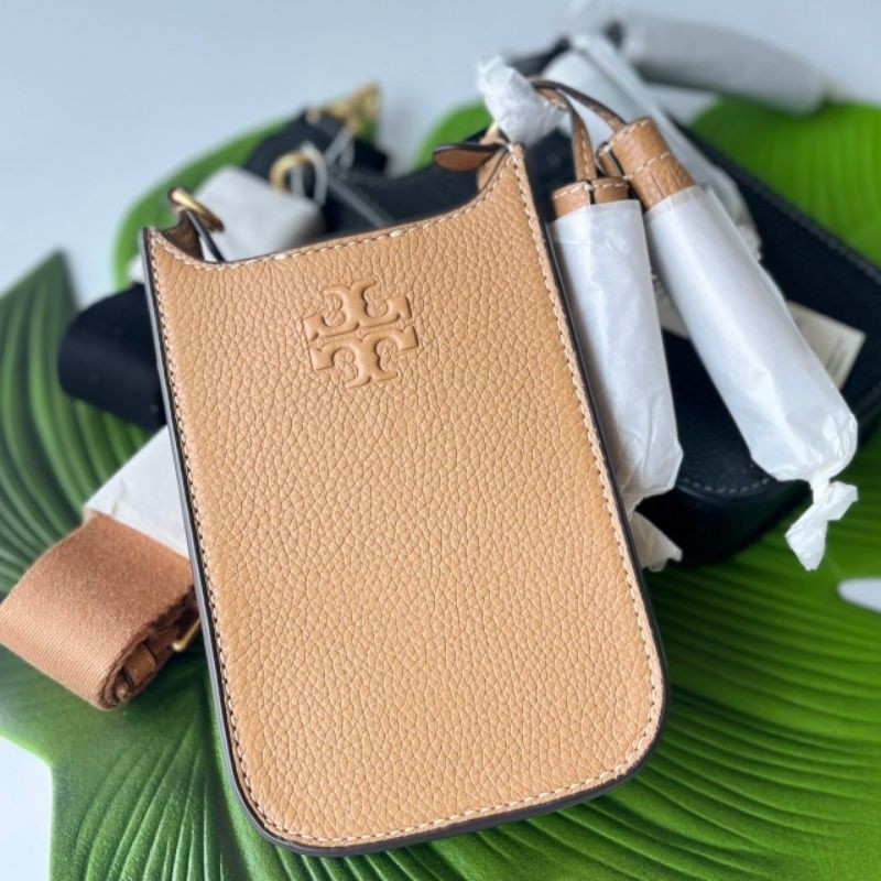 กระเป๋าใส่โทรศัพท์ Tory Burch Thea Cellphone Leather Crossbody 146464