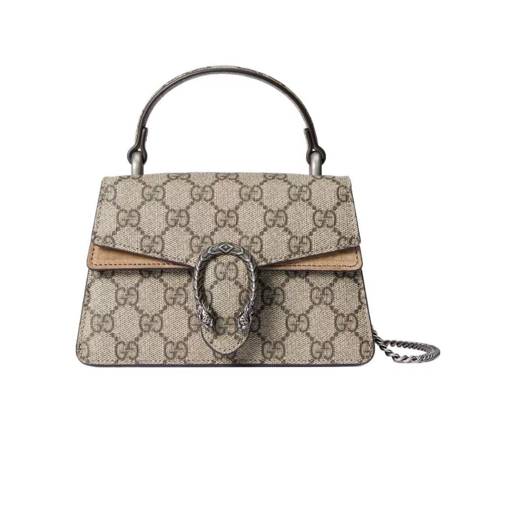 กุชชี่ Gucci Dionysus Mini Tote Bag กระเป๋าสะพายข้างหัวเสือและกระเป๋าสะพาย