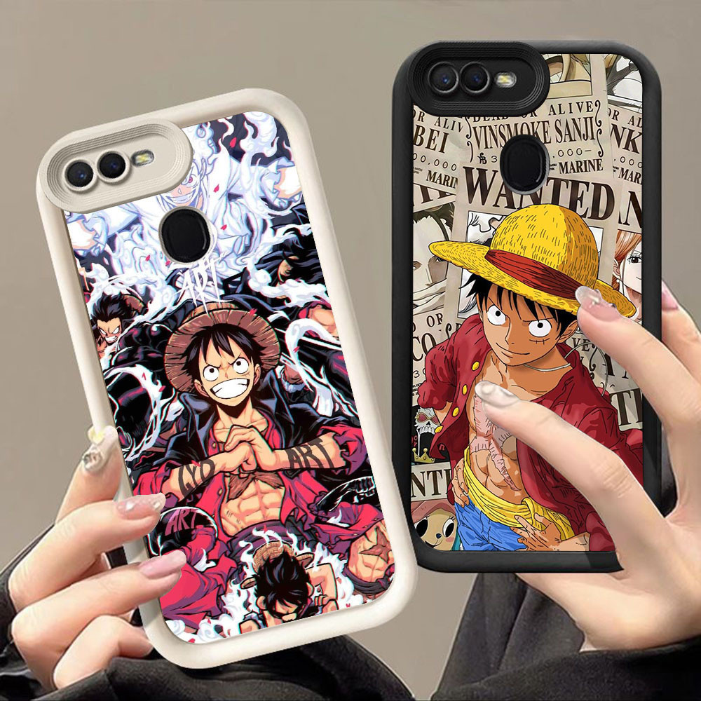 สําหรับ OPPO Realme A12 A12s F7 C2 F9 C2s A5S A5 A1K A11K A12E A7 A3S Pro Q-40 One Piece Luffy