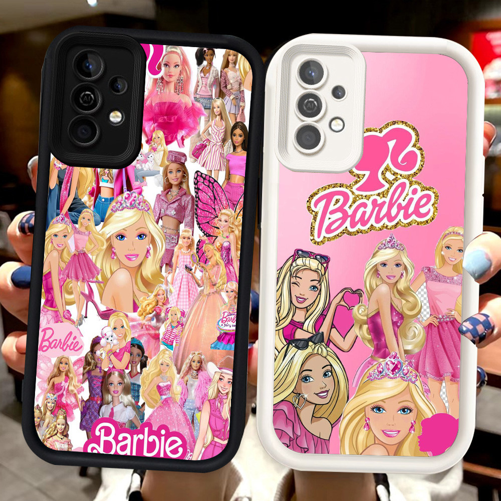 Z-47 Barbie Girl ปลอกสีขาวสีดําสําหรับ Samsung Galaxy A52 A73 A53 A52S A72 S25 Ultra A36 A25 A56 5G 