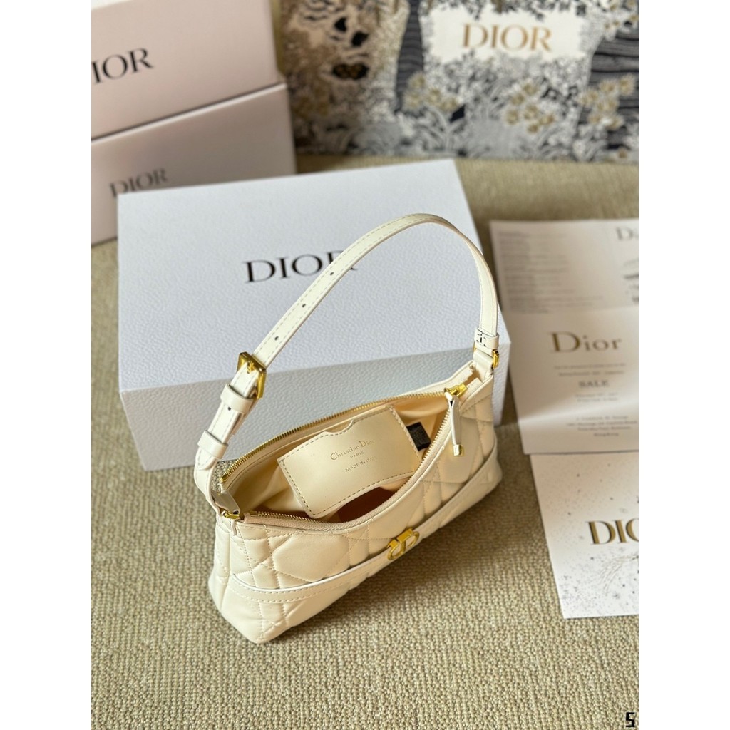 ((YuYu Ready Stock) กระเป๋าใต้วงแขนแฟชั่นElegant Dumpling Bag Miniประณีตกระเป๋าสะพายคลาสสิกMessengerกระเป๋ากระเป๋าถือหรูหราขนาด 24 * 13 ซม.