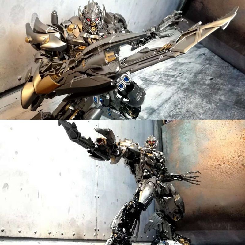 ของเล่นแปลงร่าง King Kong Black Mamba LS06 รถถังขนาดใหญ่ Megatron หุ่นยนต์รุ่น Boy รุ่นโลหะผสมรูป