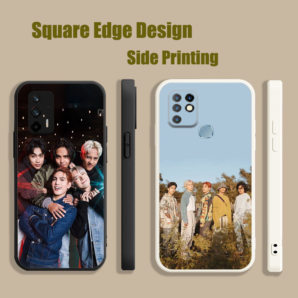 ปลอกสําหรับ Vivo S1 V21e Y76 Y73 V25e SB19 Filipino boy band OHE13 เคสโทรศัพท์ขอบสี่เหลี่ยม